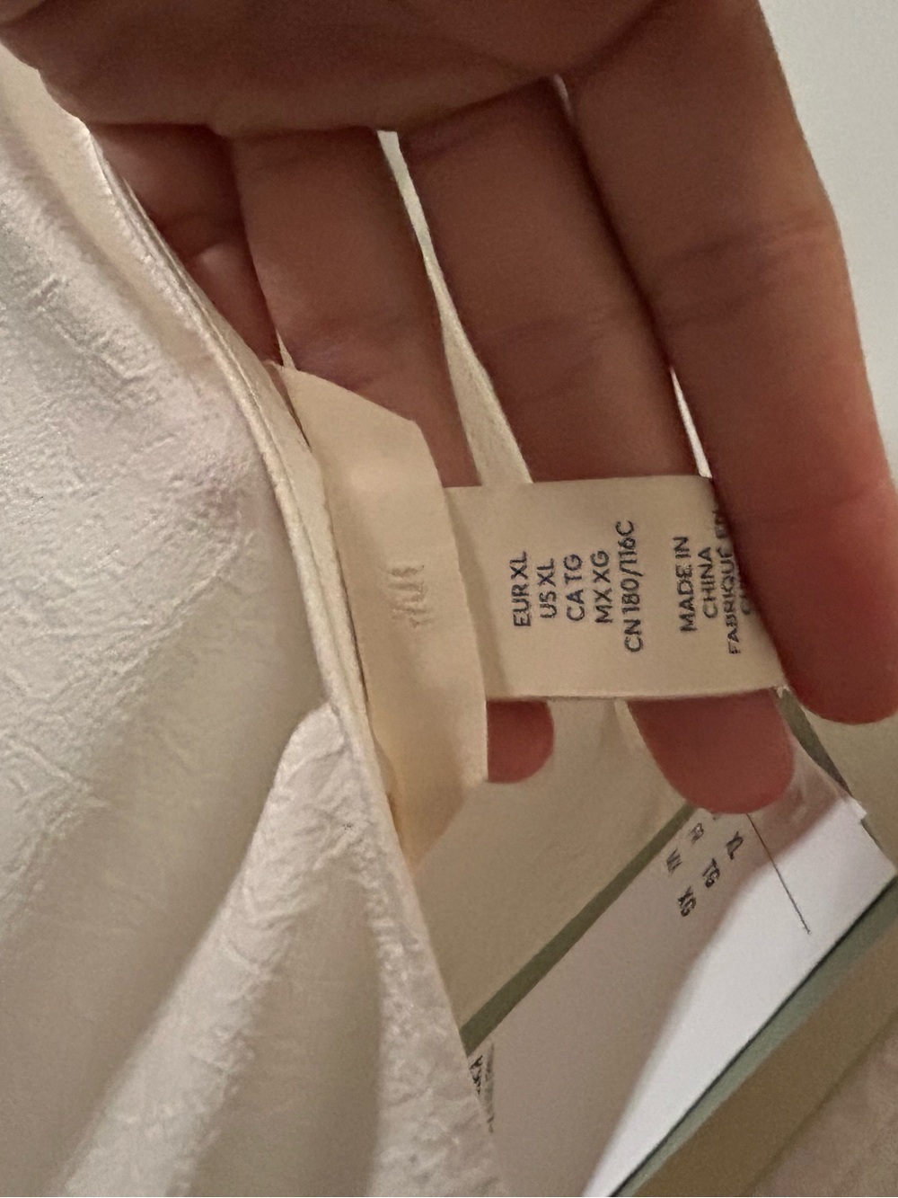 H&M Ruffle Cream Dress - Picture 6 of 11